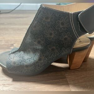 Spring Step L’Artiste Fab Blue Leather Heel‎ - 39